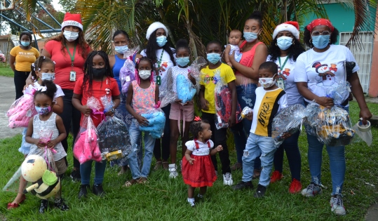 1300 sonrisas de niños y niñas se iluminaron esta navidad en el Norte del Cauca