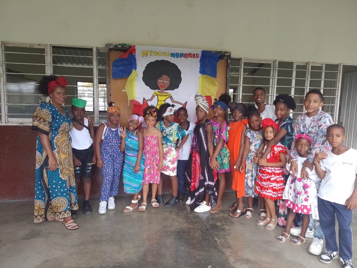 En la Escuela El Guabal, se conmemoró el día de la afrocolombianidad recordando la importancia cultural