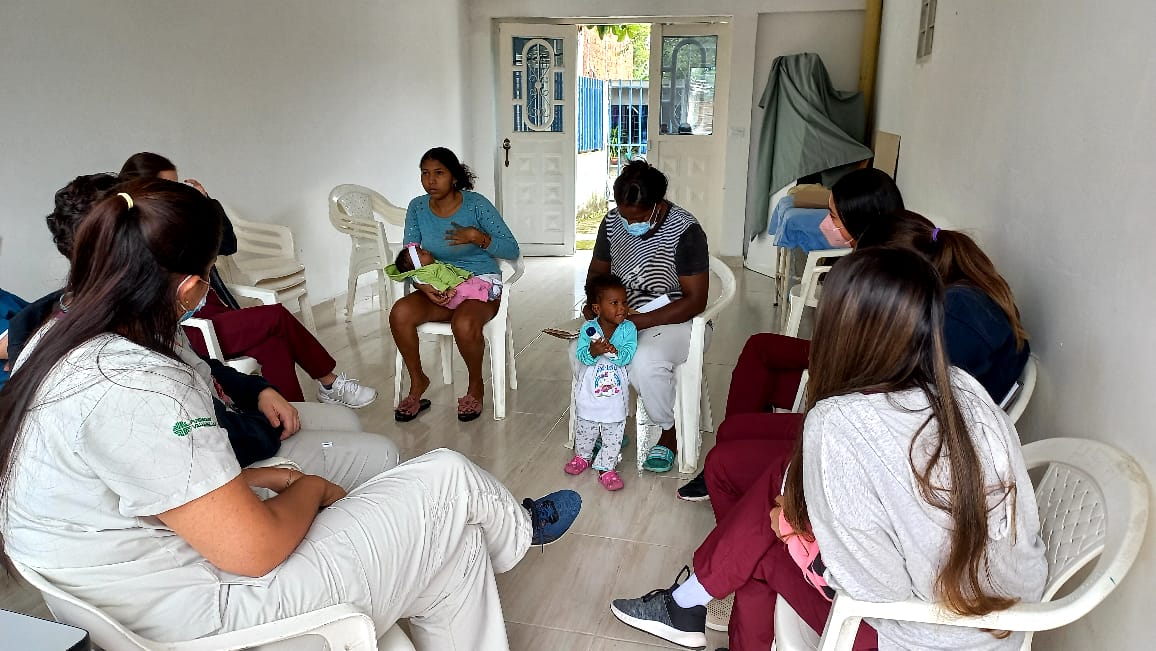 Actividades de salud pública promueven la salud de la comunidad de la vereda El Guabal