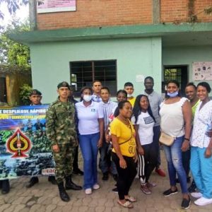 LLevamos a tres veredas del municipio de Guachené jornadas médicas